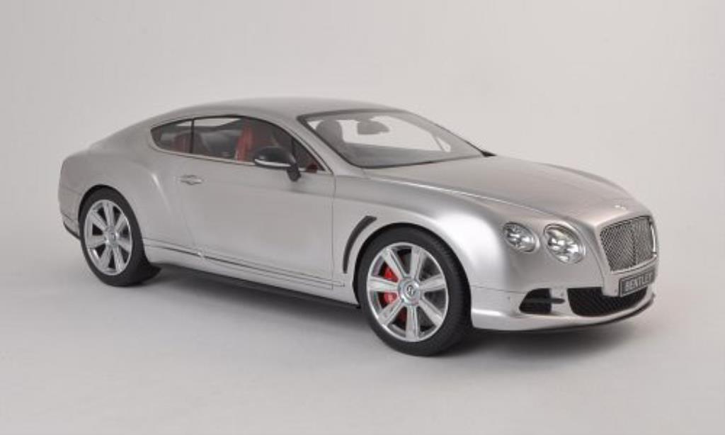 Bentley Continental GT 1/12 CMF GT Speed grey RHD 2012 diecast model cars