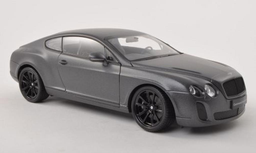 Bentley Continental Supersports 1/18 Welly Supersports matt-anthrazit diecast model cars