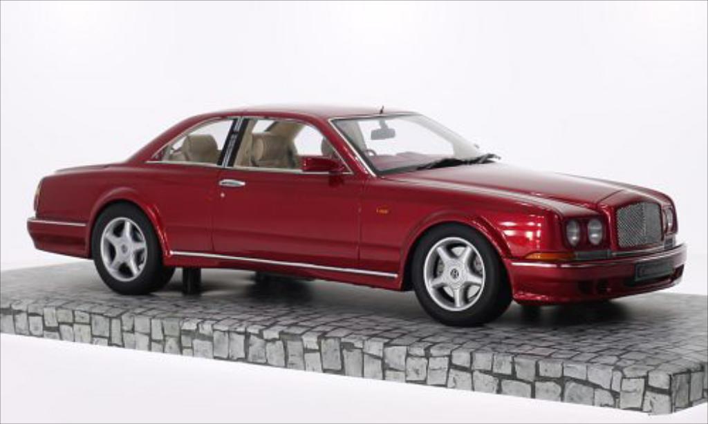 Bentley Continental T 1/18 Minichamps T metallic red RHD 1996 diecast model cars