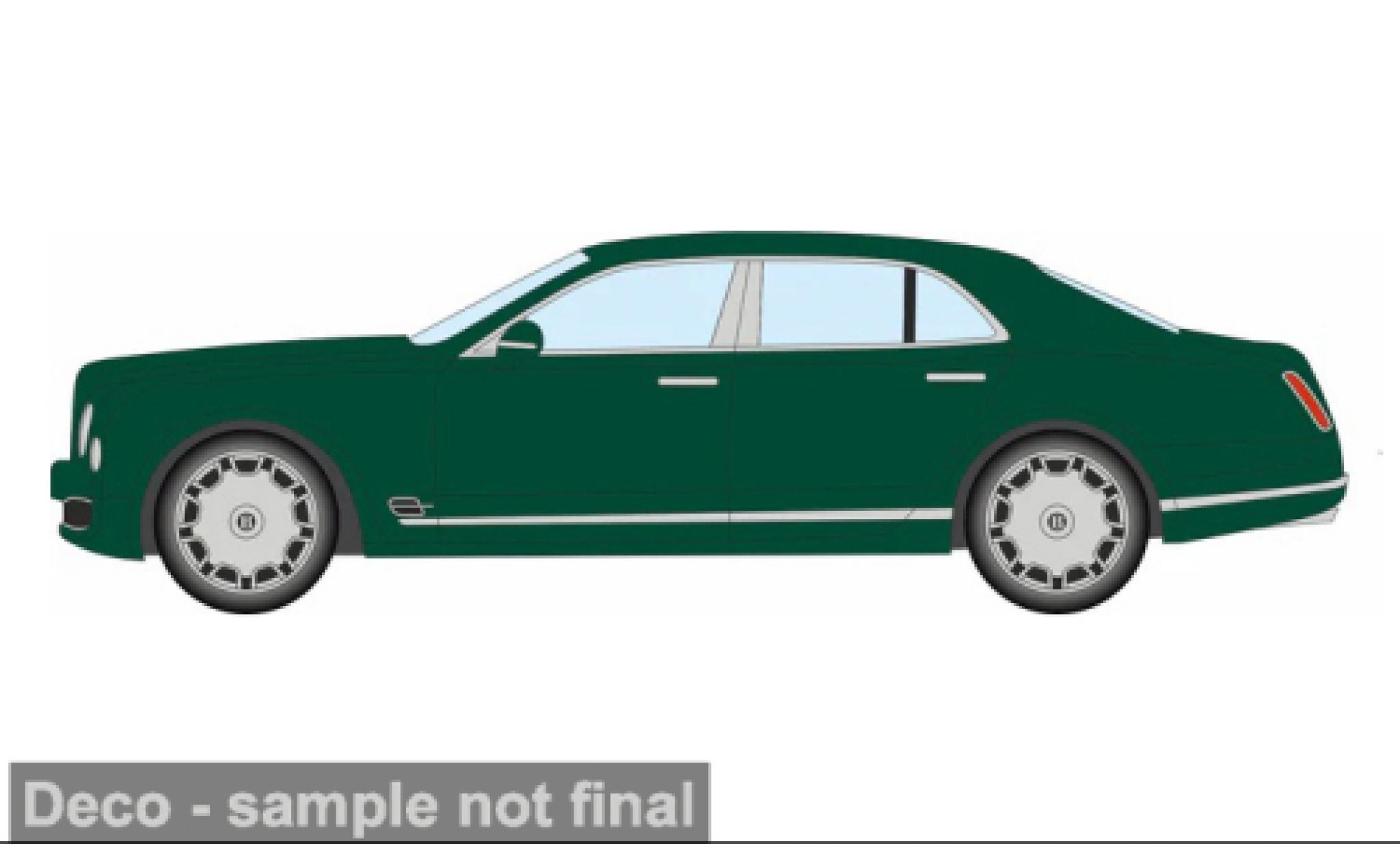 Bentley Mulsanne 1/76 Oxford green 1:76 diecast model cars
