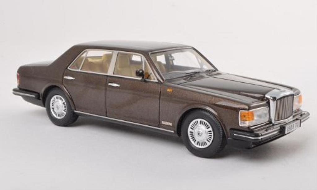Bentley Mulsanne 1/43 Neo brown RHD 1980 diecast model cars