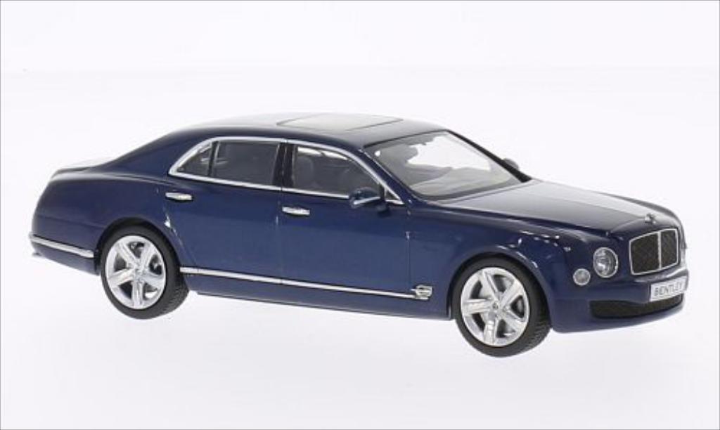 Bentley Mulsanne 1/43 Kyosho Speed metallic blue diecast model cars
