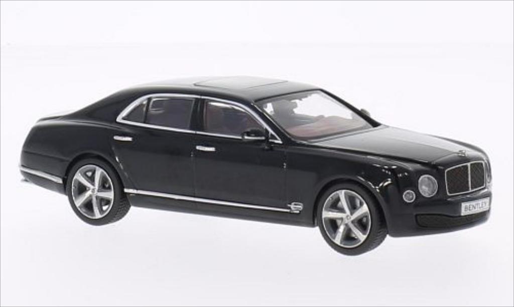 Bentley Mulsanne 1/43 Kyosho Speed metallic black diecast model cars
