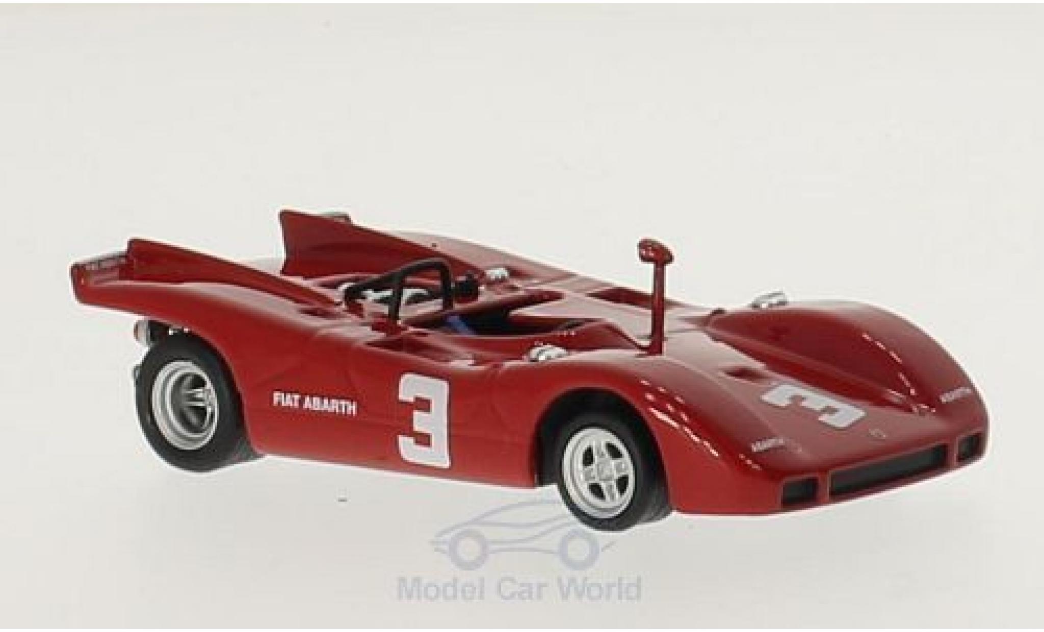 Abarth 2000 1/43 Best SP No.3 Fiat Salzburgring 1970 D.Quester diecast model cars