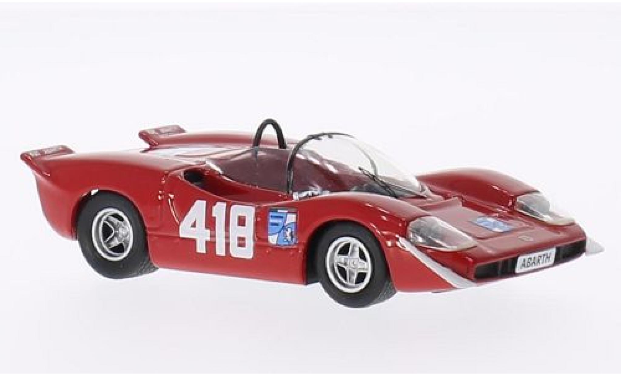 Abarth 2000 1/43 Best S No.418 1969 F.Pilone diecast model cars