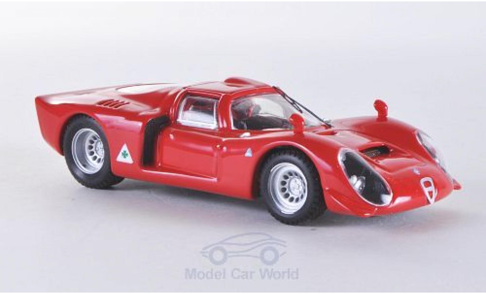 Alfa Romeo 33.2 1/43 Best red diecast model cars