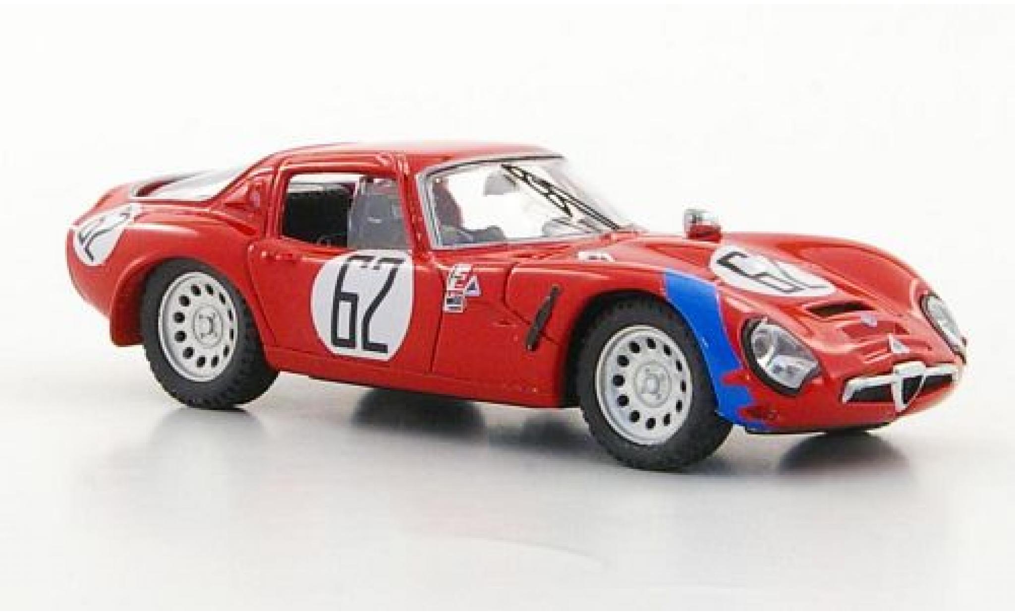 Alfa Romeo TZ2 1/43 Best TZ 2 No.62 Sebring 1966 diecast model cars