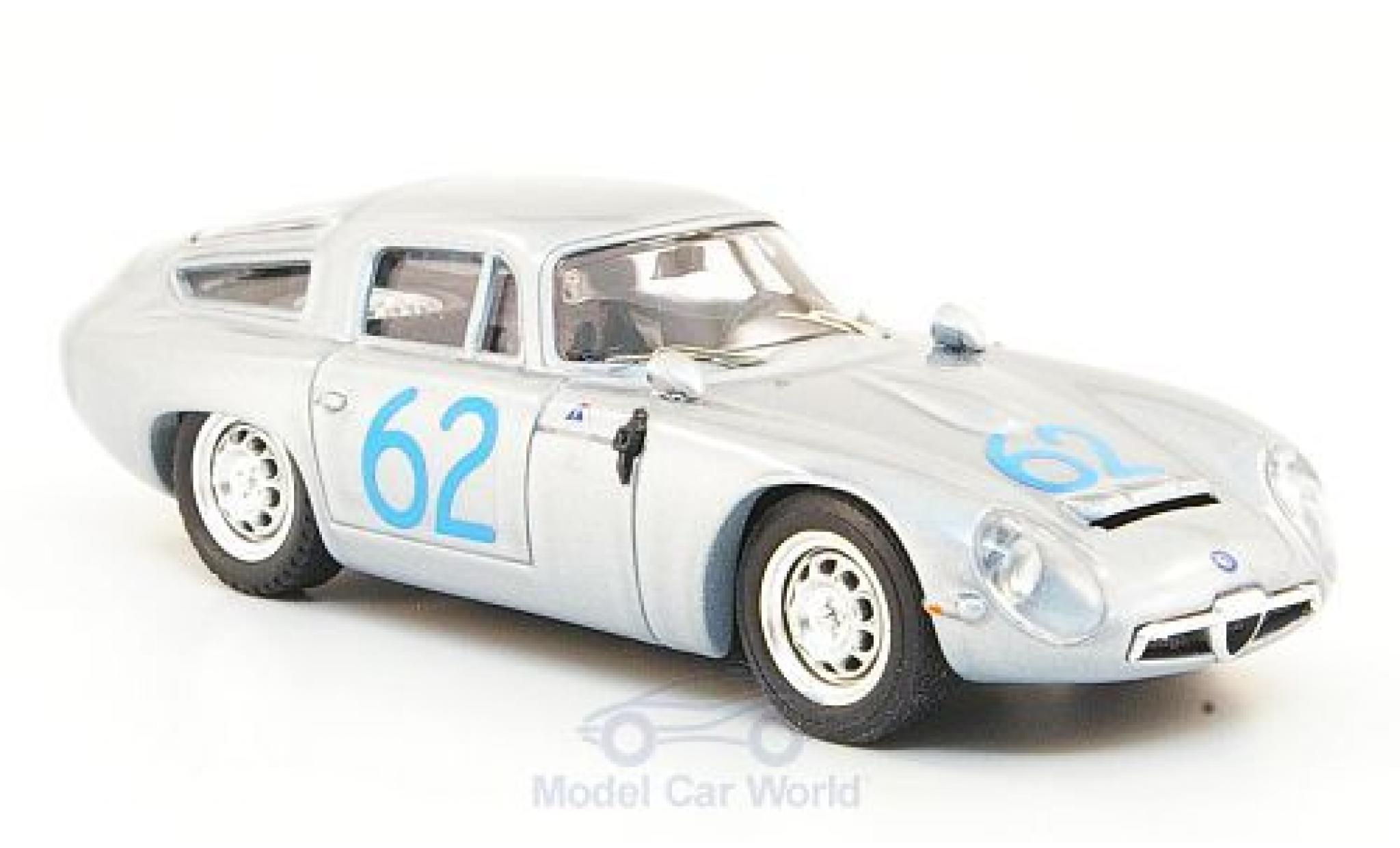 Alfa Romeo TZ1 1/43 Best No.62 Targa Florio 1964 diecast model cars