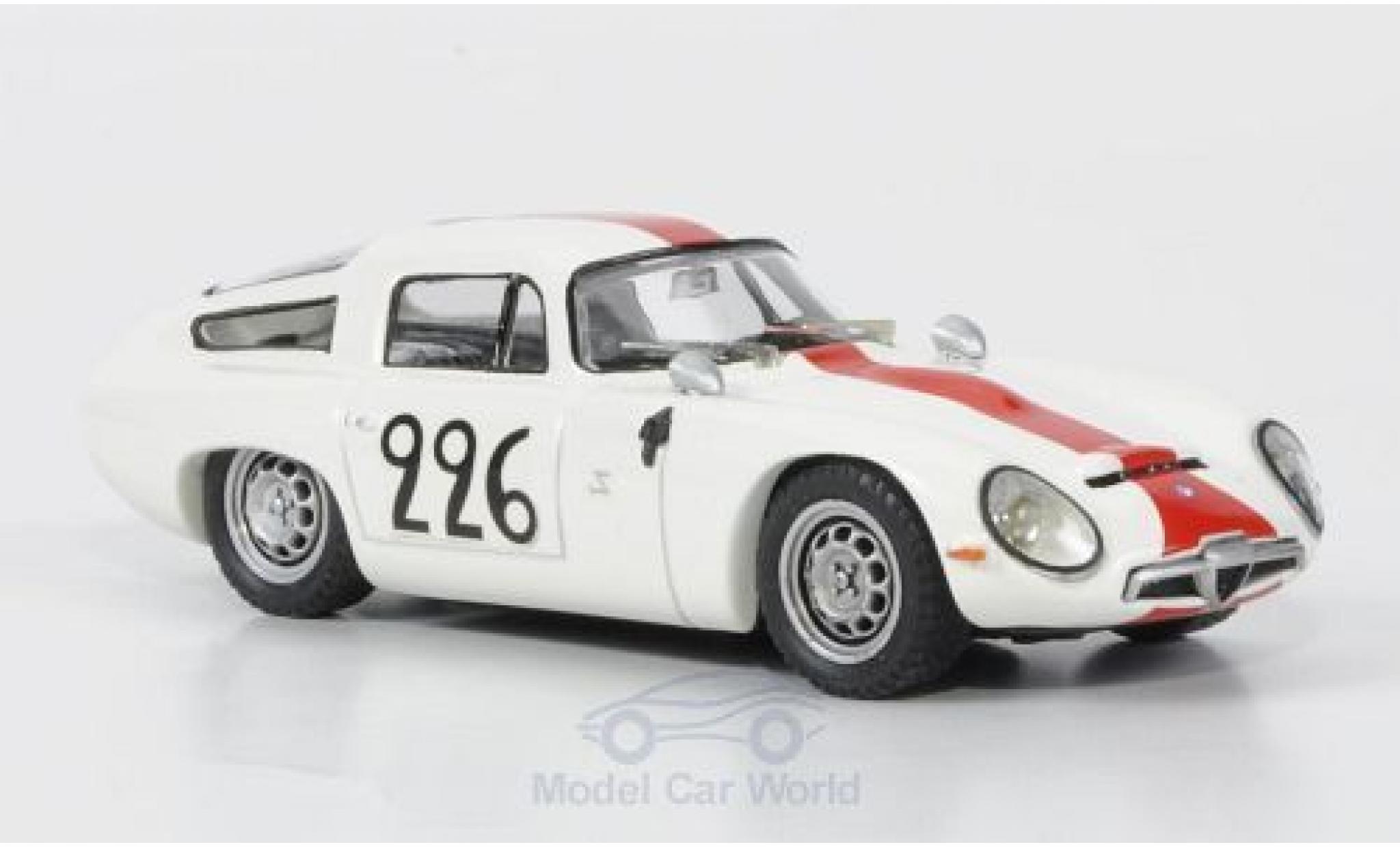 Alfa Romeo TZ1 1/43 Best Ramu / Caccia Mont Ventoux No.226 1964 ohne Vitrine diecast model cars