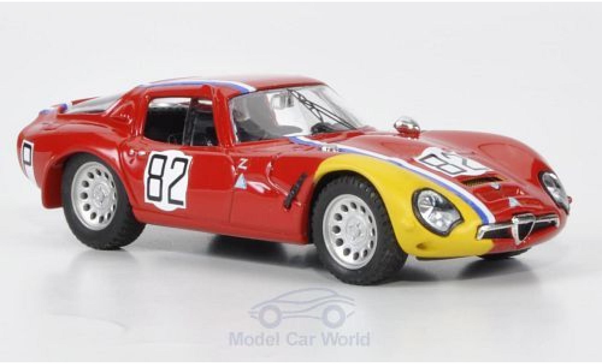Alfa Romeo TZ2 1/43 Best No.82 N&uuml;rburgring 1967 diecast model cars