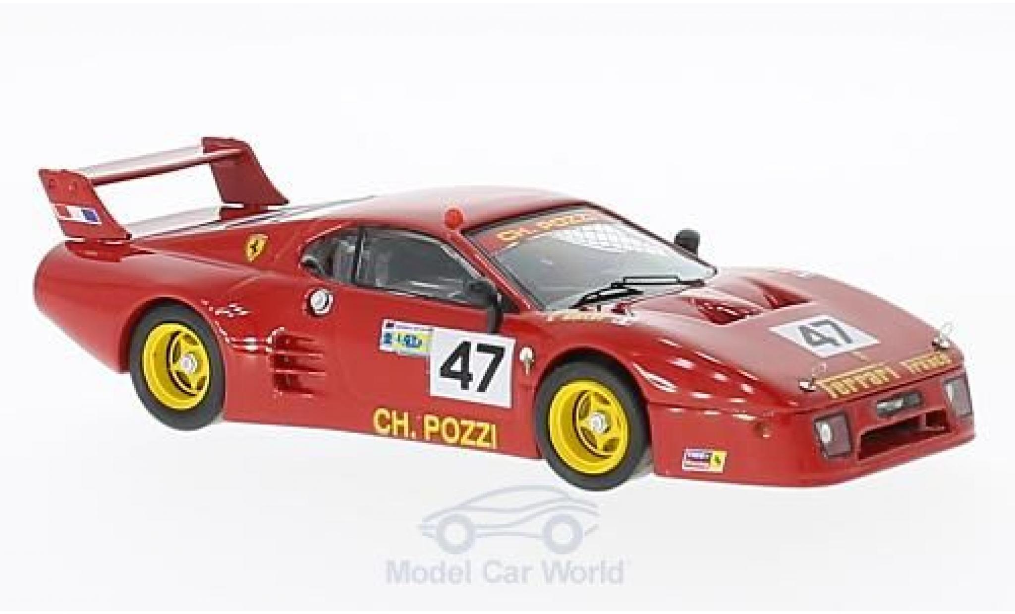 Ferrari 512 1/43 Best BB LM No.47 24h Le Mans 1981 J-C.Andruet/Ballot-L&eacute;na diecast model cars