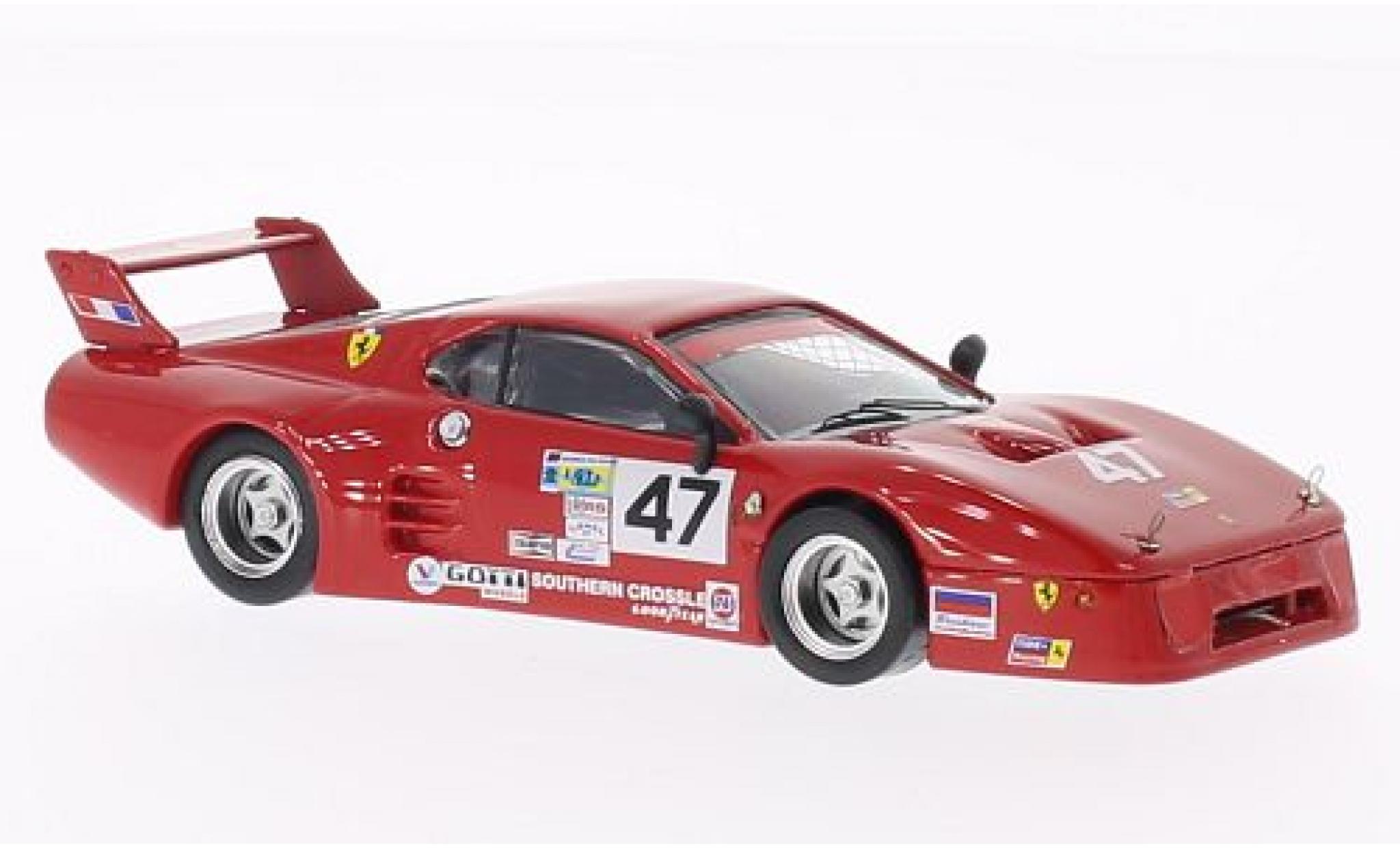 Ferrari 512 1/43 Best BB LM No.47 Tide Racing Daytona 500 1982 A.Davis/B.De Dryver diecast model cars