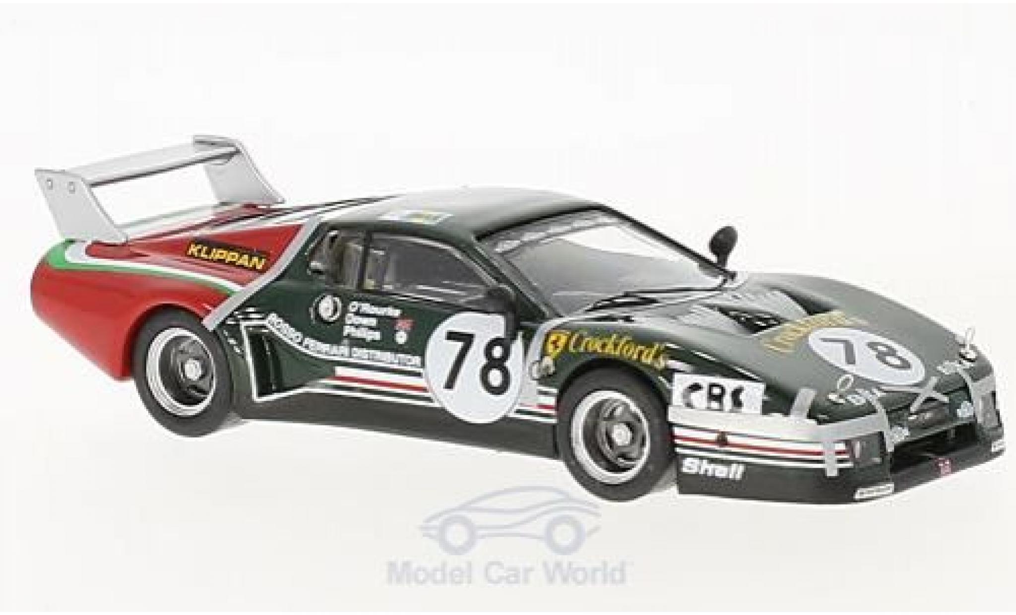 Ferrari 512 1/43 Best BB LM No.78 24h Le Mans 1980 S.O Rourke/S.Phillips/R.Down diecast model cars
