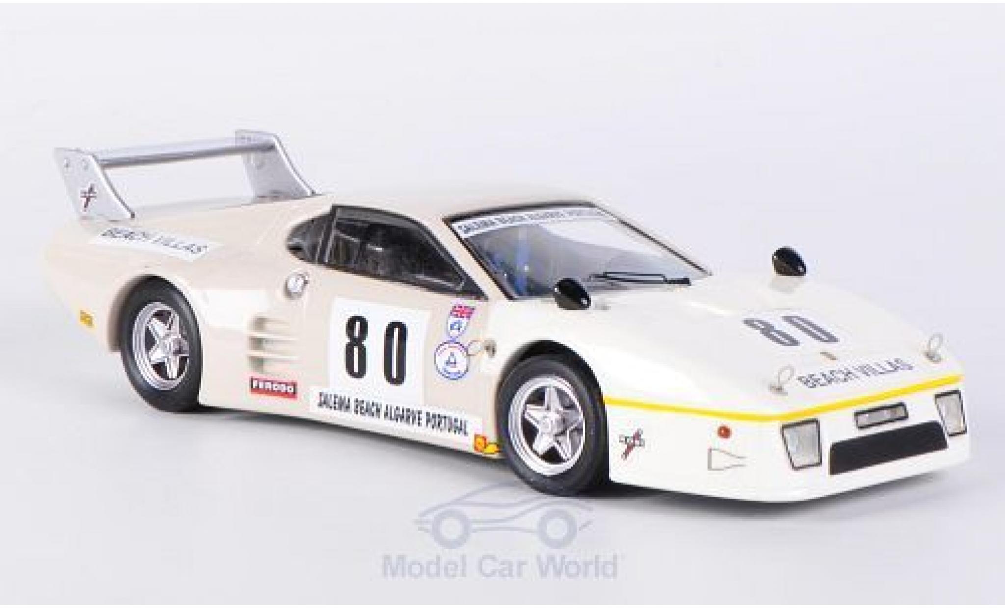 Ferrari 512 1/43 Best BB LM No.80 Silverstone 1982 Phillips/Jones diecast model cars