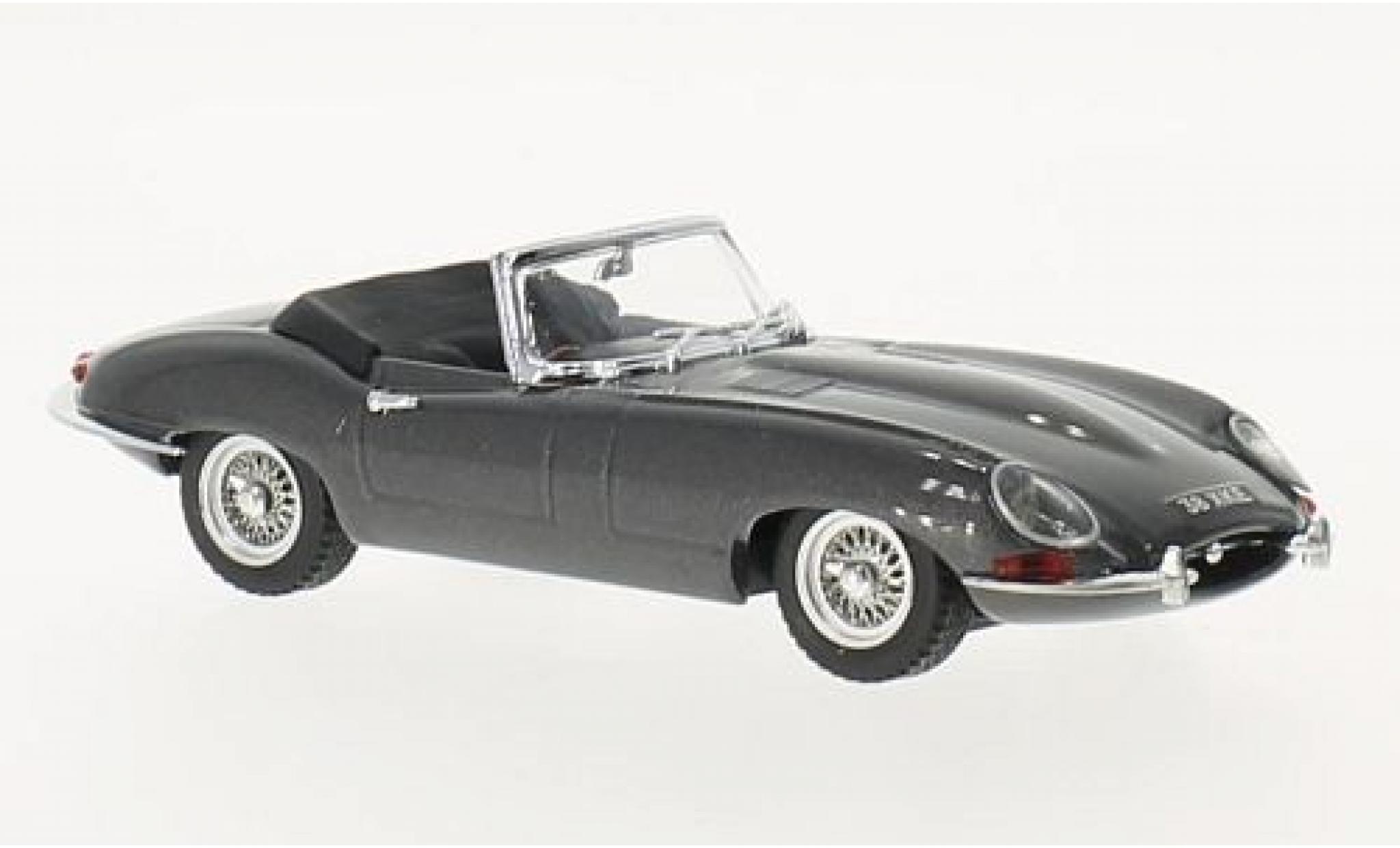 Jaguar E-Type 1/43 Best Spyder metallic grey diecast model cars