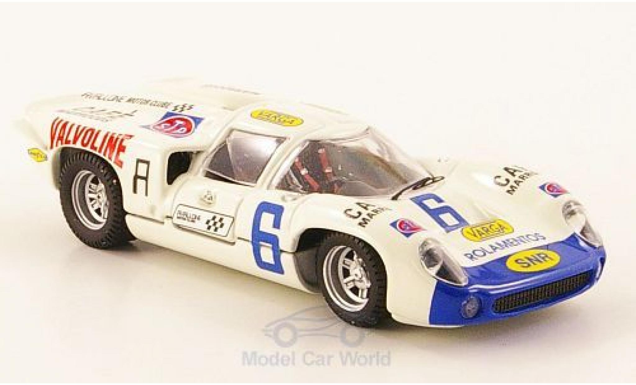 Lola T70 1/43 Best Coupe RHD No.6 Valvoline Taruma 1971 diecast model cars