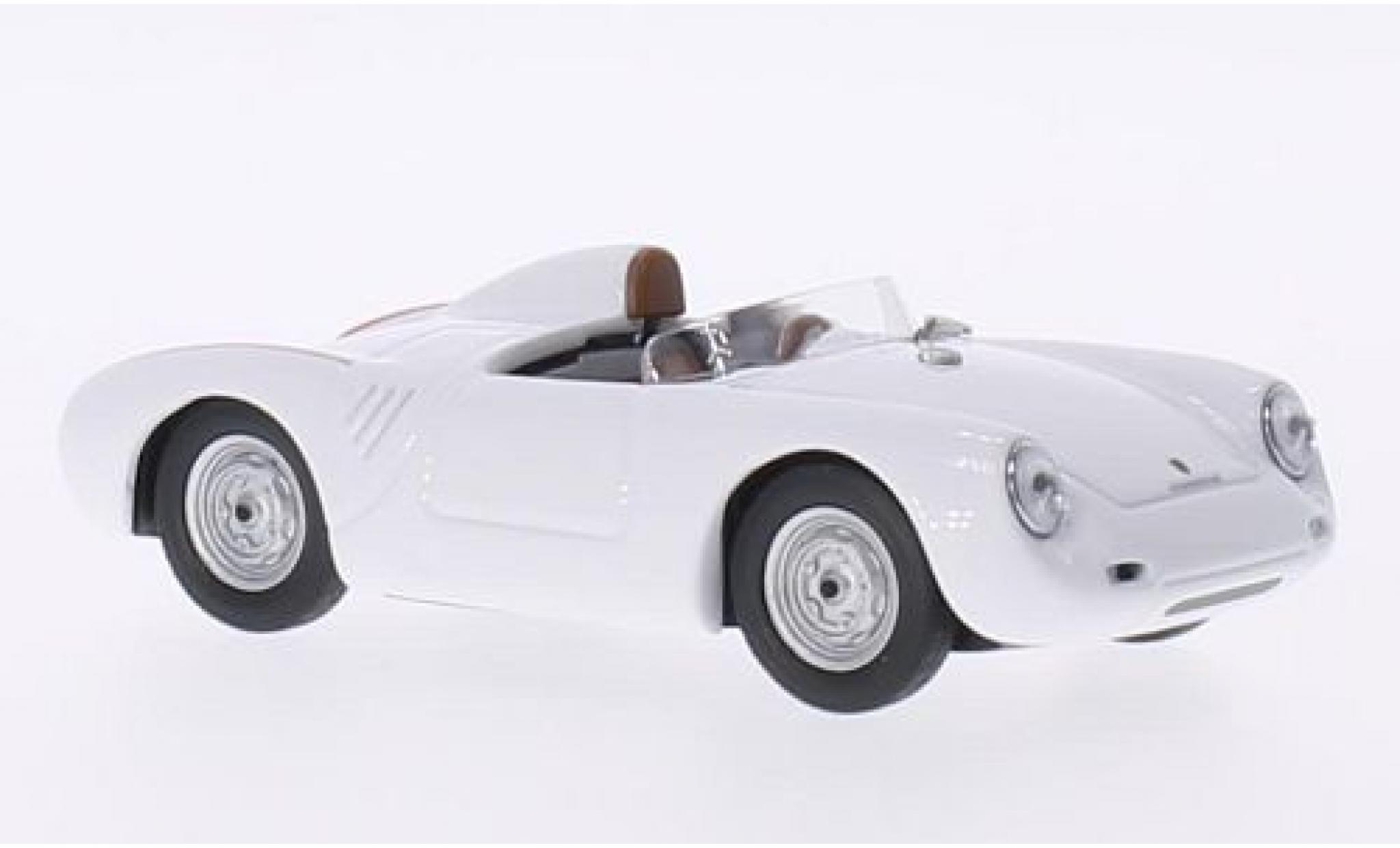 Porsche 550 1/43 Best RS white 1957 diecast model cars