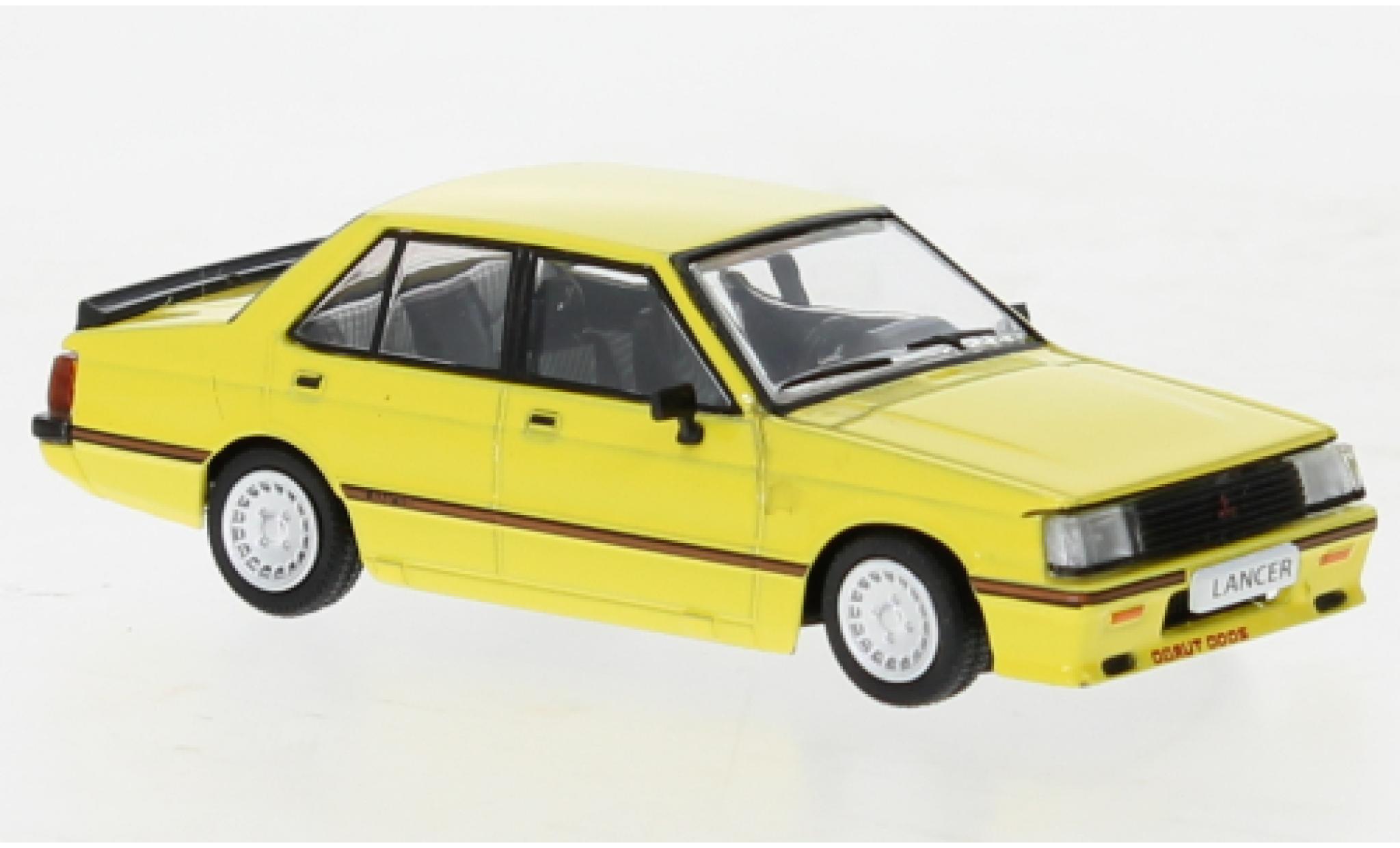 Mitsubishi Lancer 1/64 BM Creations EX2000 Turbo yellow diecast model cars