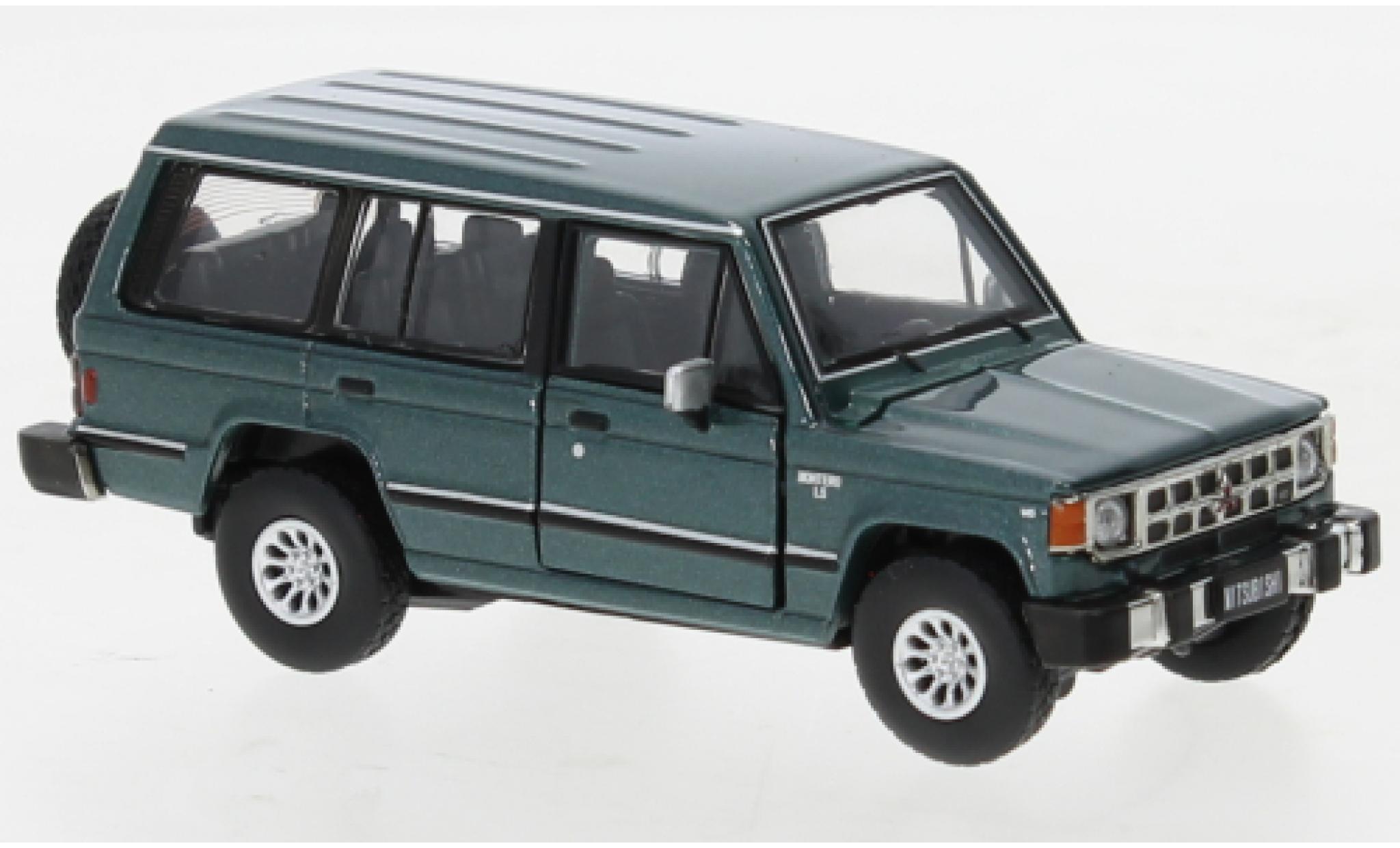Mitsubishi Pajero 1/64 BM Creations MK1 metallise green 1983 diecast model cars