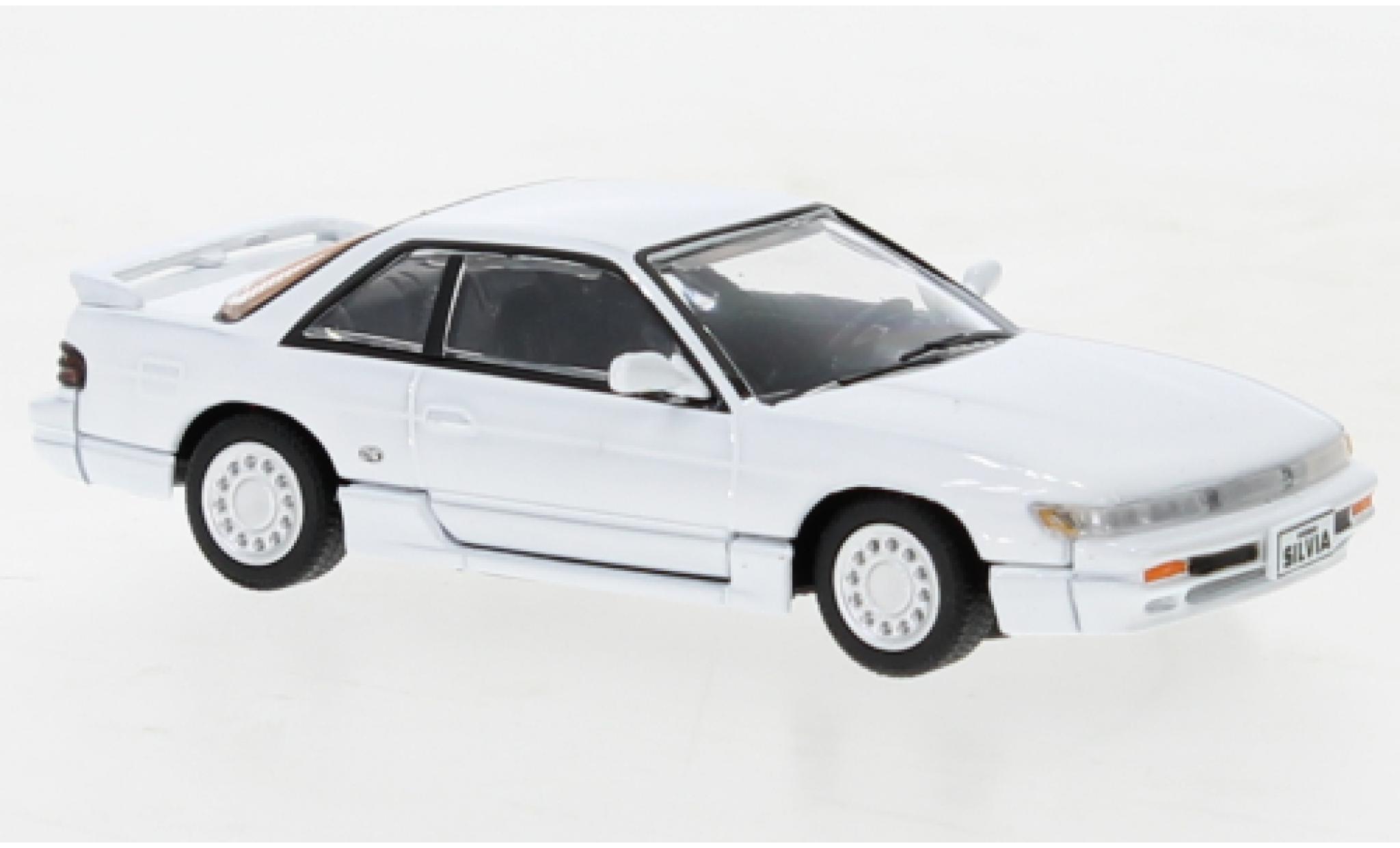 Nissan Silvia 1/64 BM Creations (S13) white diecast model cars