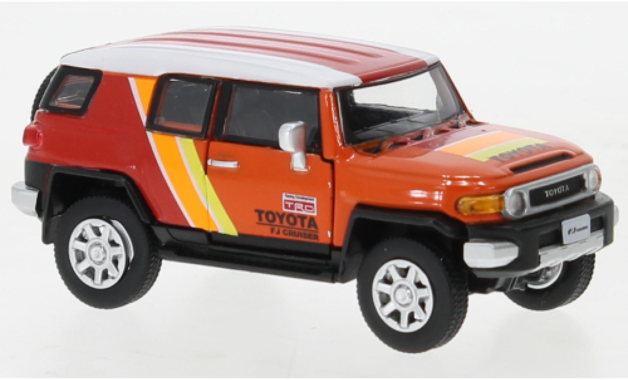 Toyota FJ Cruiser 1/64 BM Creations orange/D&eacute;corer 2015 diecast model cars