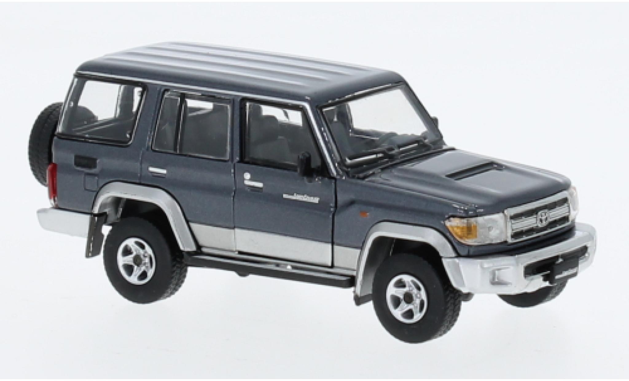 Toyota Land Cruiser 1/64 BM Creations LC76 metallise grey/d diecast model cars