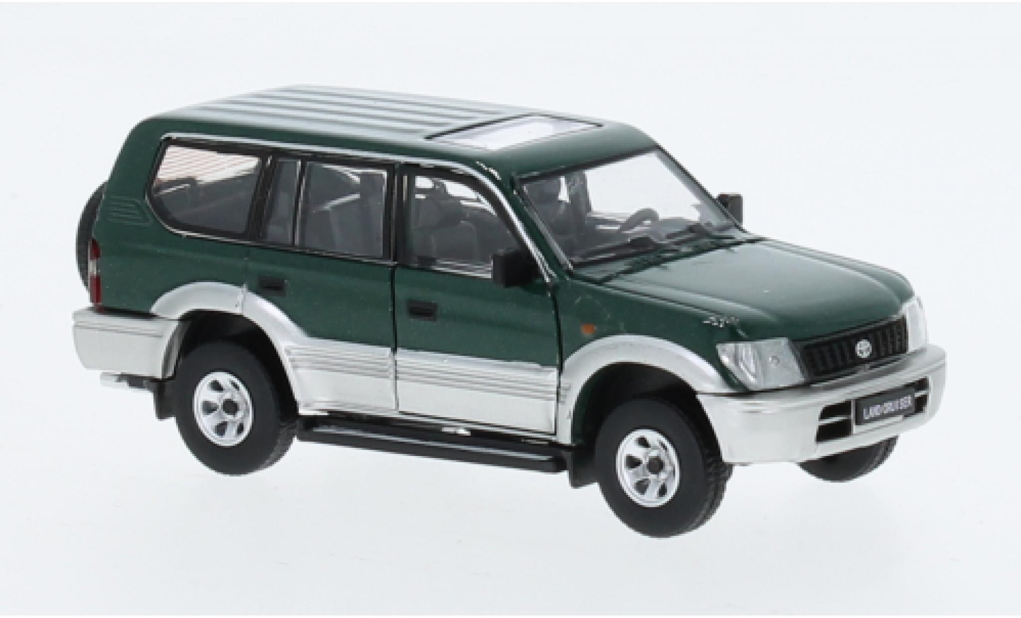 Toyota Land Cruiser 1/64 BM Creations LC95 green fonc&eacute;/d diecast model cars