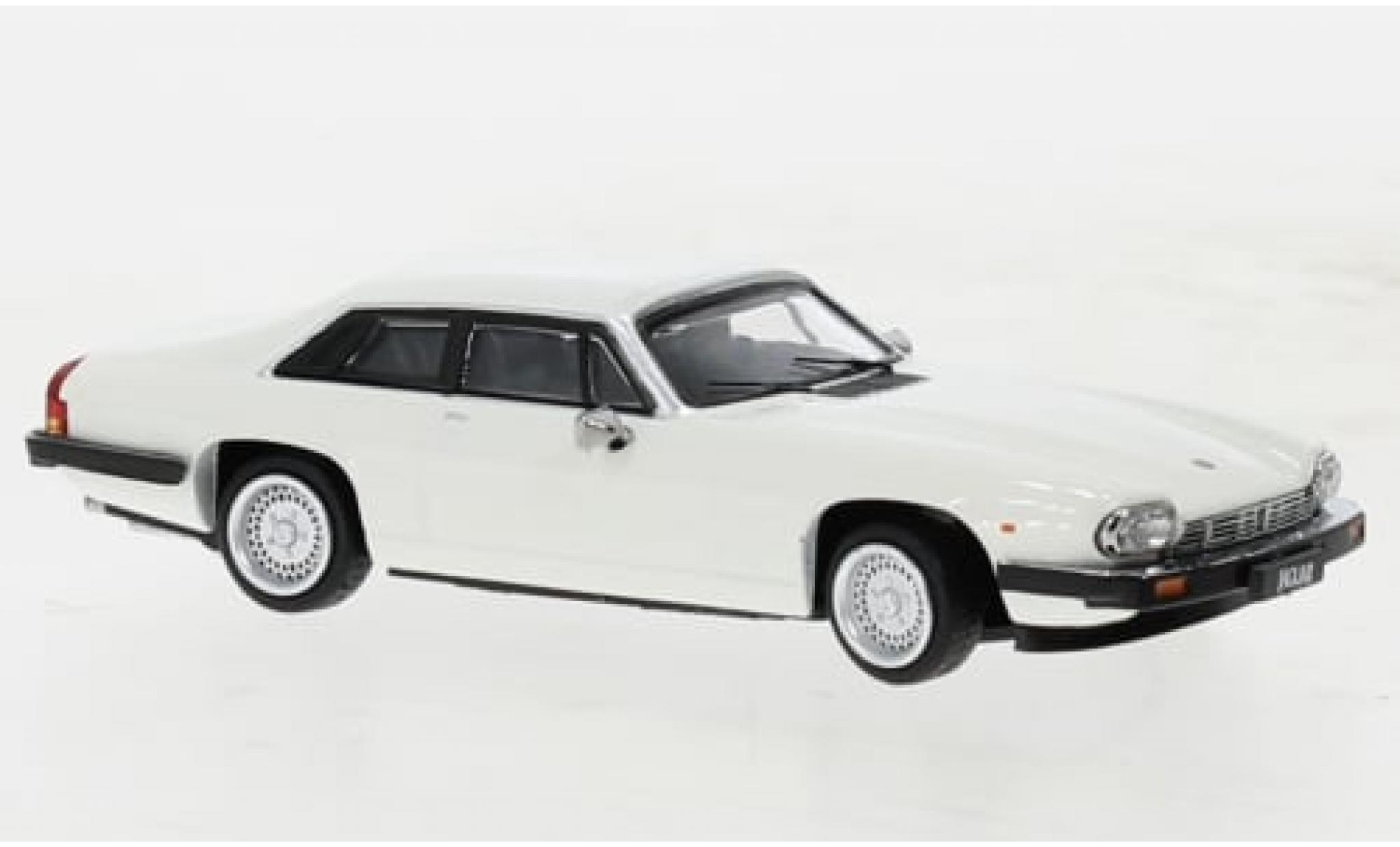 Jaguar XJ 1/64 BM Creations -S V12 white 1984 1:64 diecast model cars