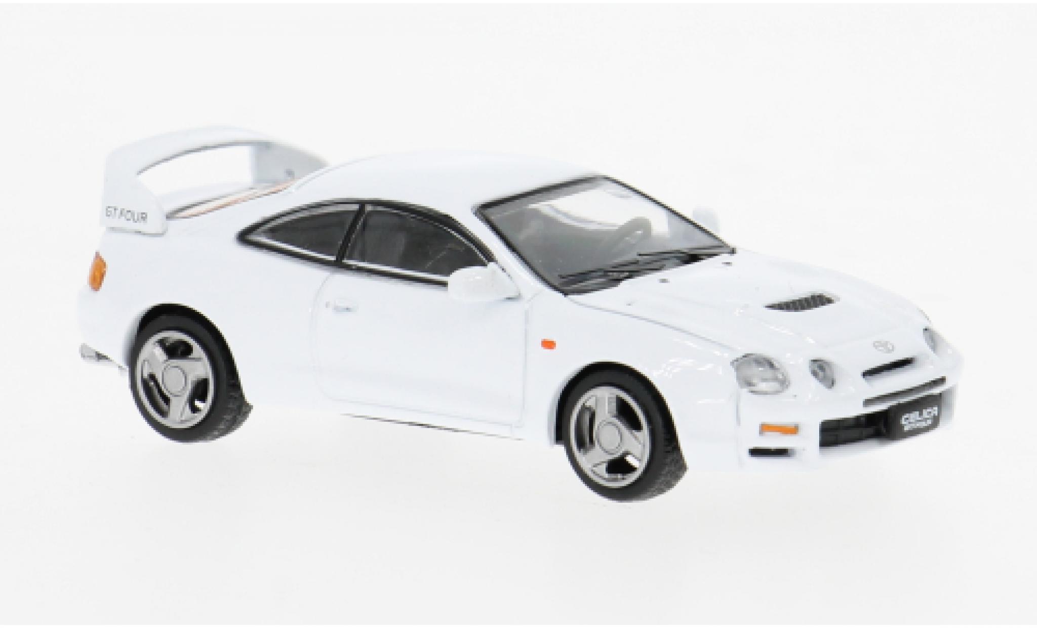 Toyota Celica 1/64 BM Creations GT Four white 1:64 diecast model cars