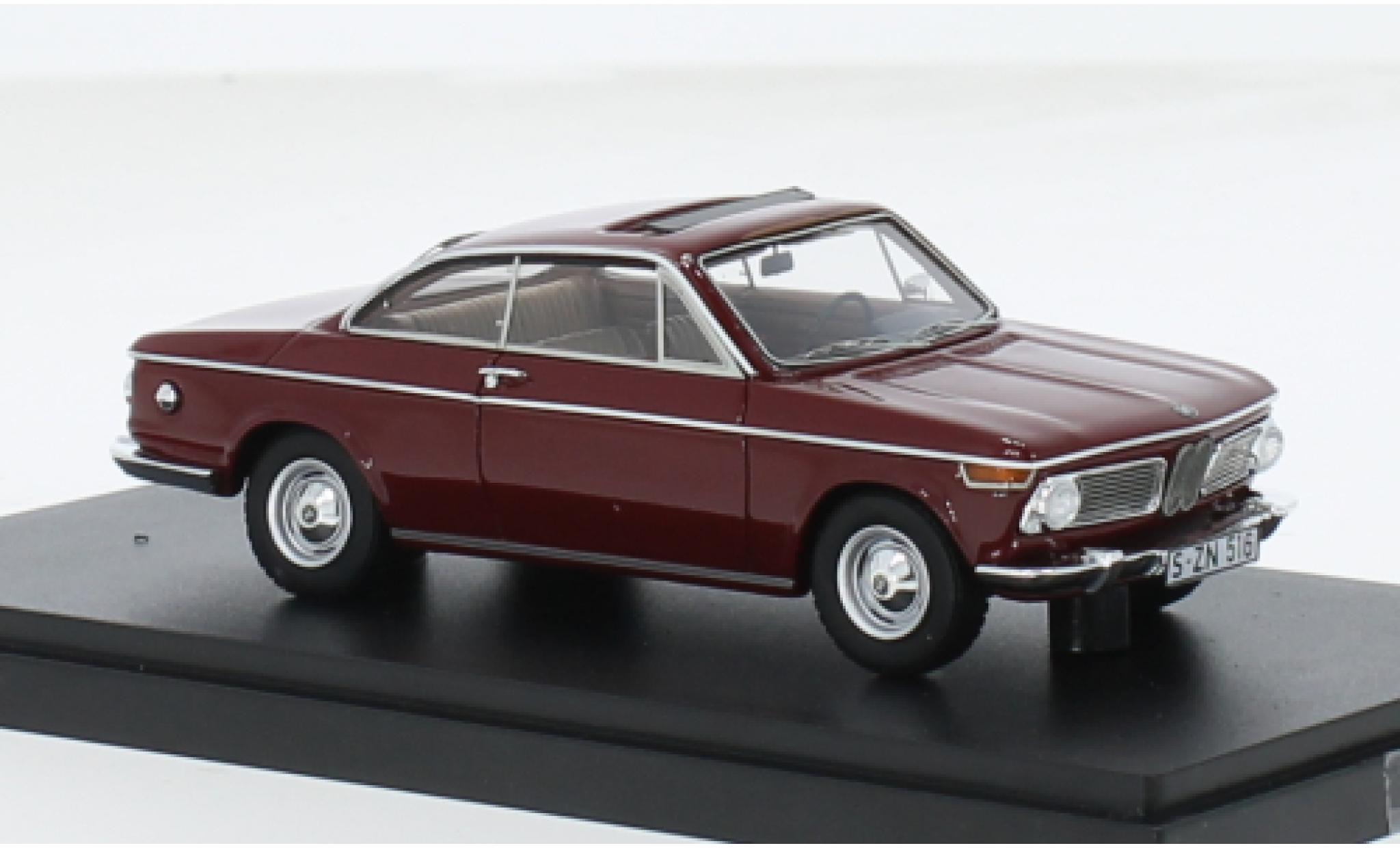 Bmw 1600 1/43 Matrix -2 Baur Coupe red 1:43 diecast model cars