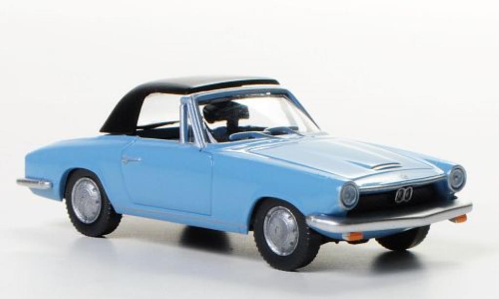 Bmw 1600 GT 1/87 Wiking GT Convertible blue diecast model cars