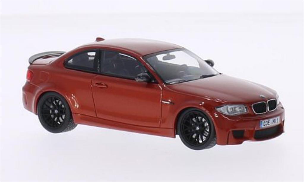 Bmw 1M 1/43 Minichamps Coupe E82 metallic orange 2011 diecast model cars
