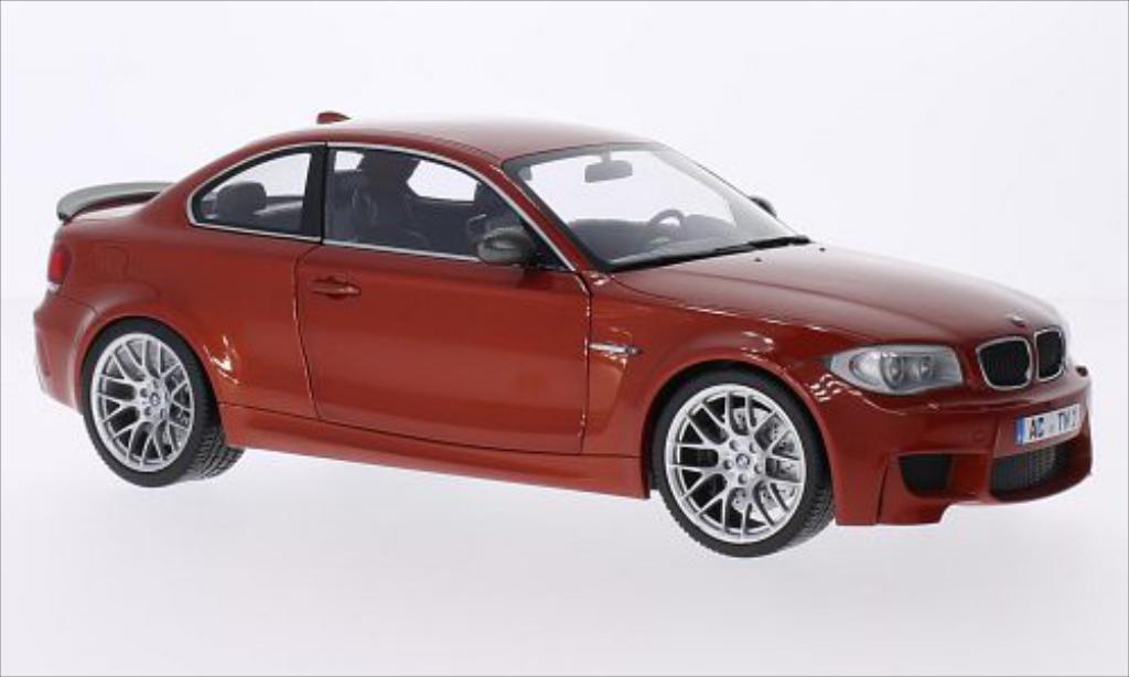 Bmw 1M 1/18 Minichamps Coupe metallic orange 2011 E82 diecast model cars