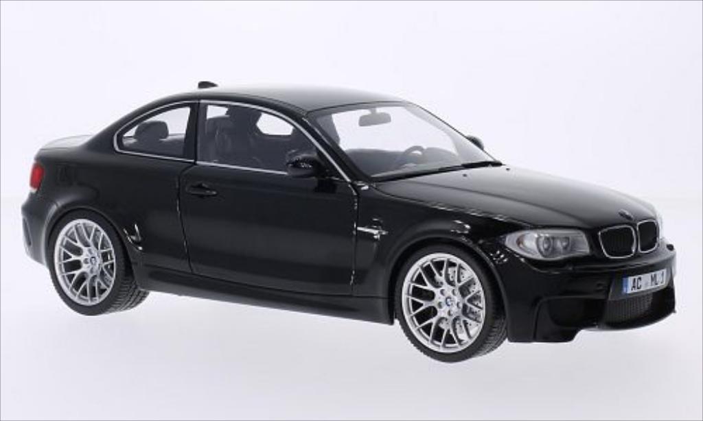 Bmw 1M 1/18 Minichamps Coupe metallic black 2011 E82 diecast model cars