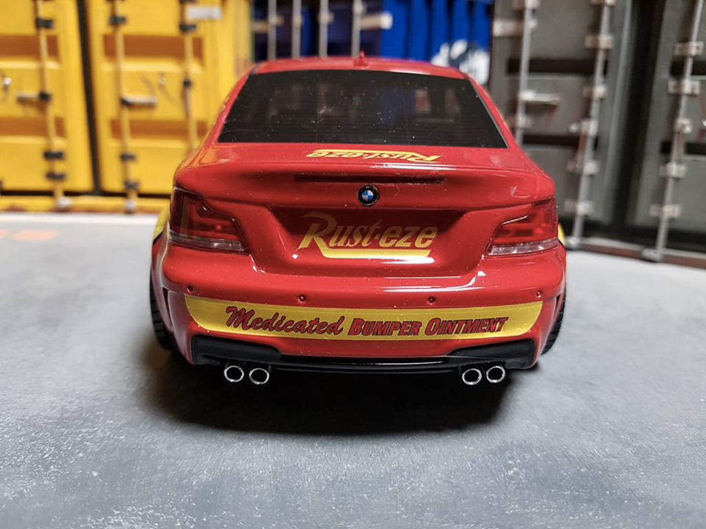 Bmw 1M flash mcqueen 1/18 GT Spirit