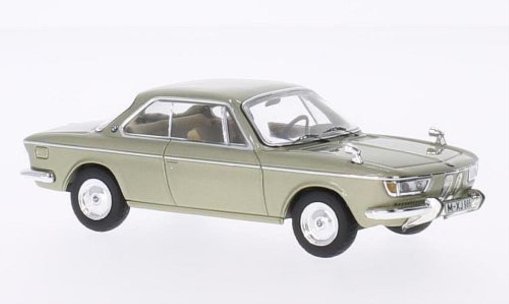 Bmw 2000 CS 1/43 IXO CS CS beige 1970 diecast model cars