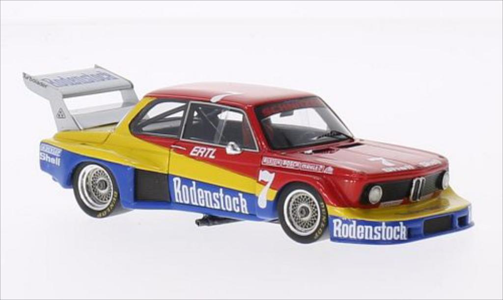 Bmw 2002 Turbo 1/43 Spark Turbo Gr.5 No.7 Schnitzer Rodenstock DRM Zolder 1977 diecast model cars