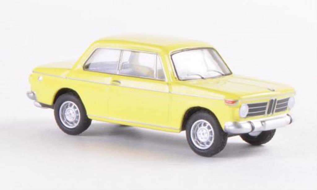 Bmw 2002 1/87 Bub Limousine yellow diecast model cars