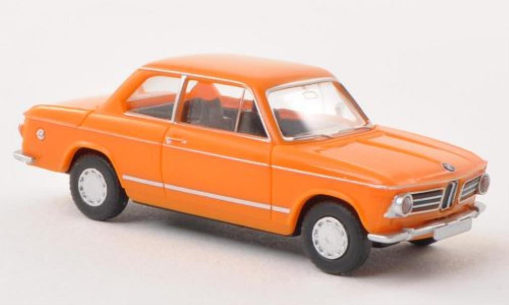 Bmw 2002 1/87 Wiking orange diecast model cars