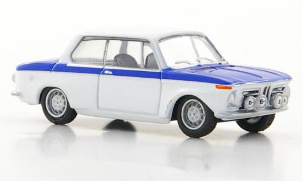Bmw 2002 1/87 Bub Classic white/blue diecast model cars