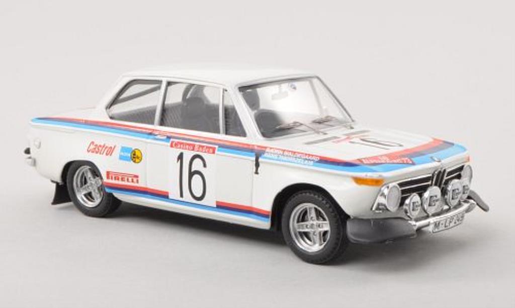 Bmw 2002 Ti 1/43 Trofeu Ti No.16 Alpen Rally osterreich 1973 /H.Thorszelius diecast model cars