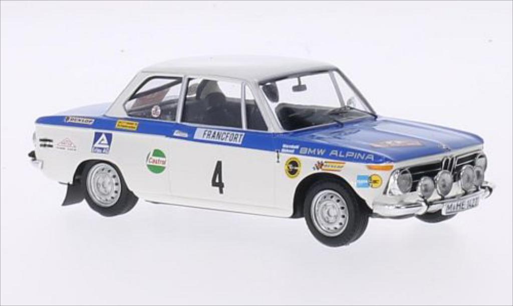 Bmw 2002 Ti 1/43 Trofeu Ti No.4 Alpina Rally Monte-Carlo 1971 /C.Mehmel diecast model cars