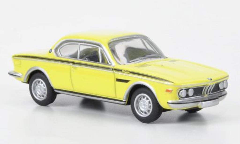 Bmw 3.0 CSL 1/87 Bub CSL Coupe yellow diecast model cars