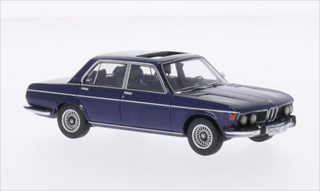 Bmw 3.0 S 1/43 Neo S (E3) metallic blue 1969 diecast model cars