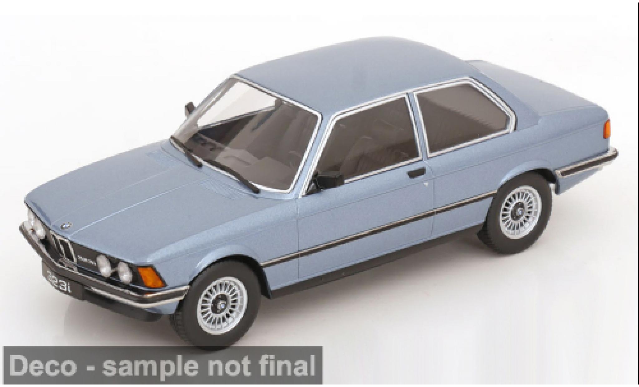 Bmw 323 1/18 KK Scale i (E21) blue 1978 1:18 diecast model cars