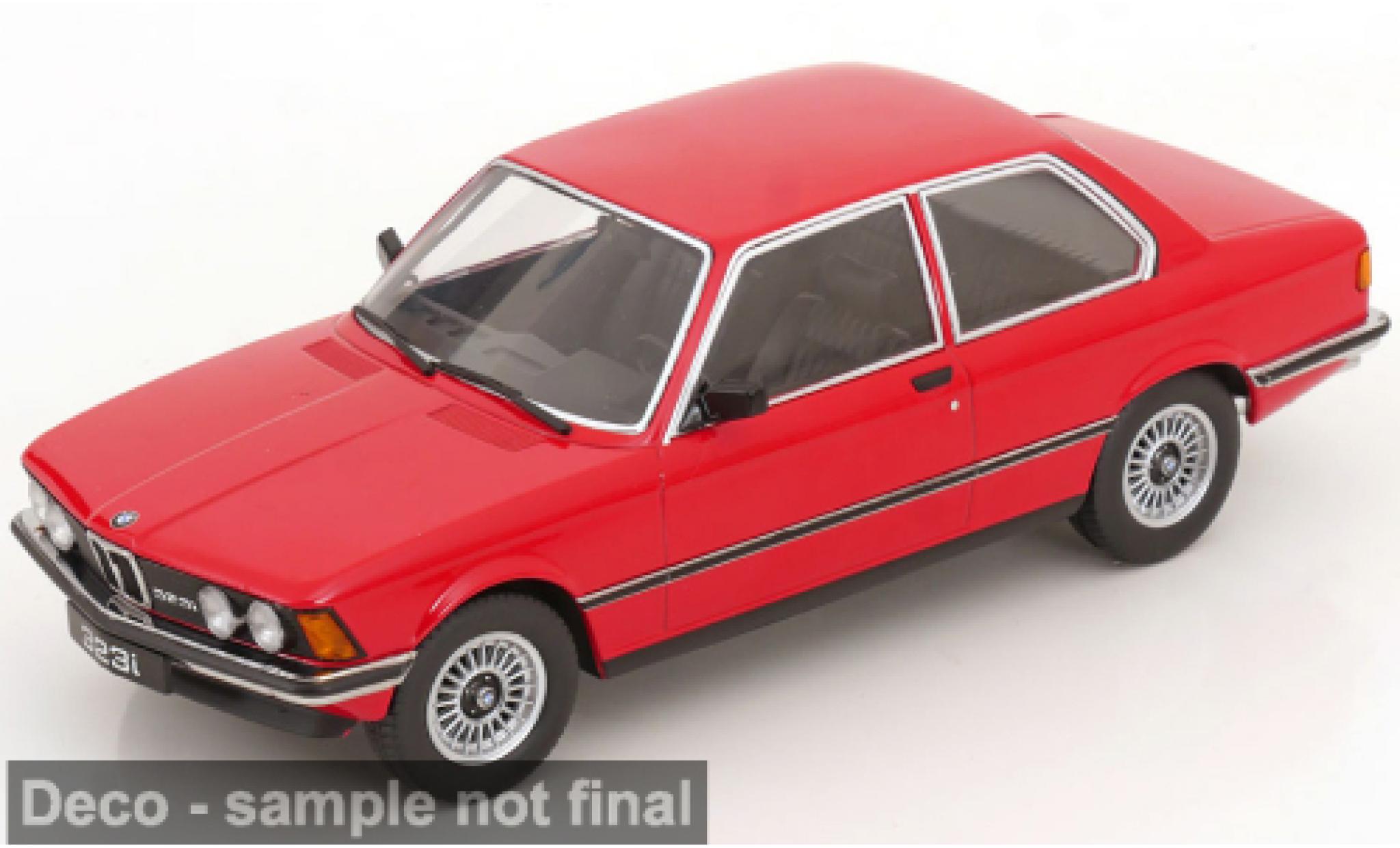 Bmw 323 1/18 KK Scale i (E21) red 1978 1:18 diecast model cars