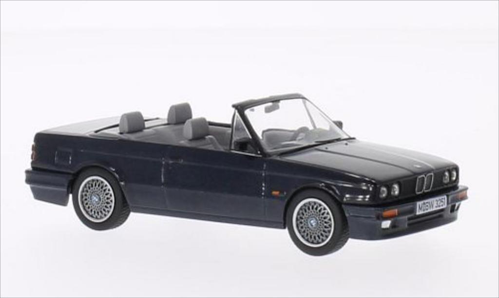 Bmw 325 E30 1/43 Vanguards E30 i Convertible (E30) M Technik metallic blue LHD diecast model cars