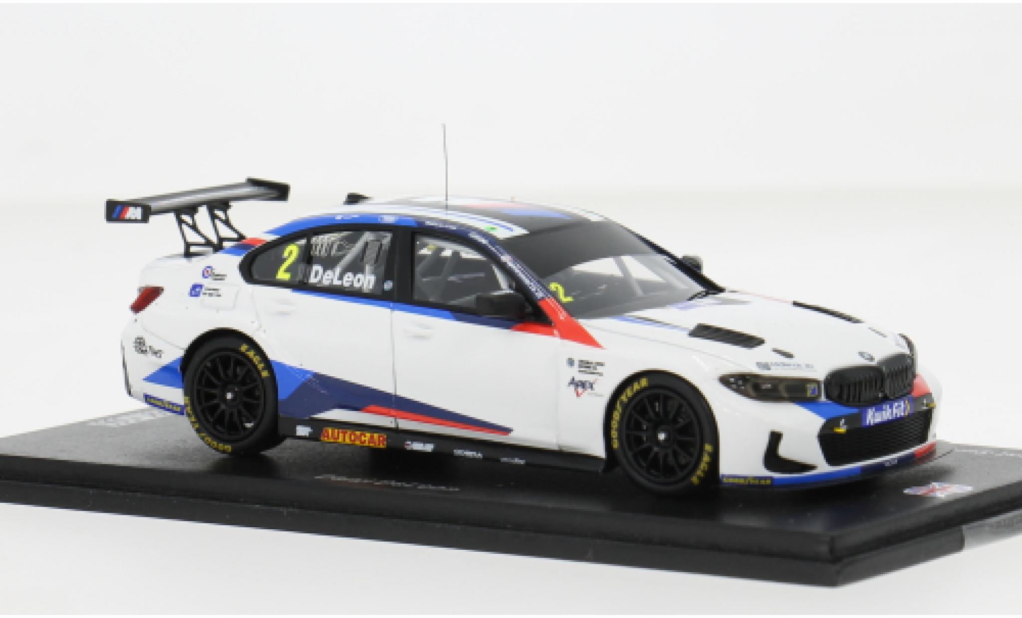 Bmw 330 1/43 Spark i BTCC 2025 #2 D.DeLeon 1:43 diecast model cars