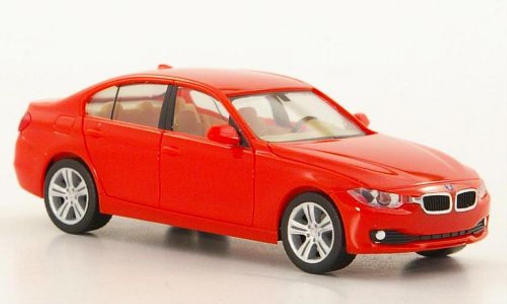 Bmw 335 F30 1/87 Herpa F30 Limousine red diecast model cars