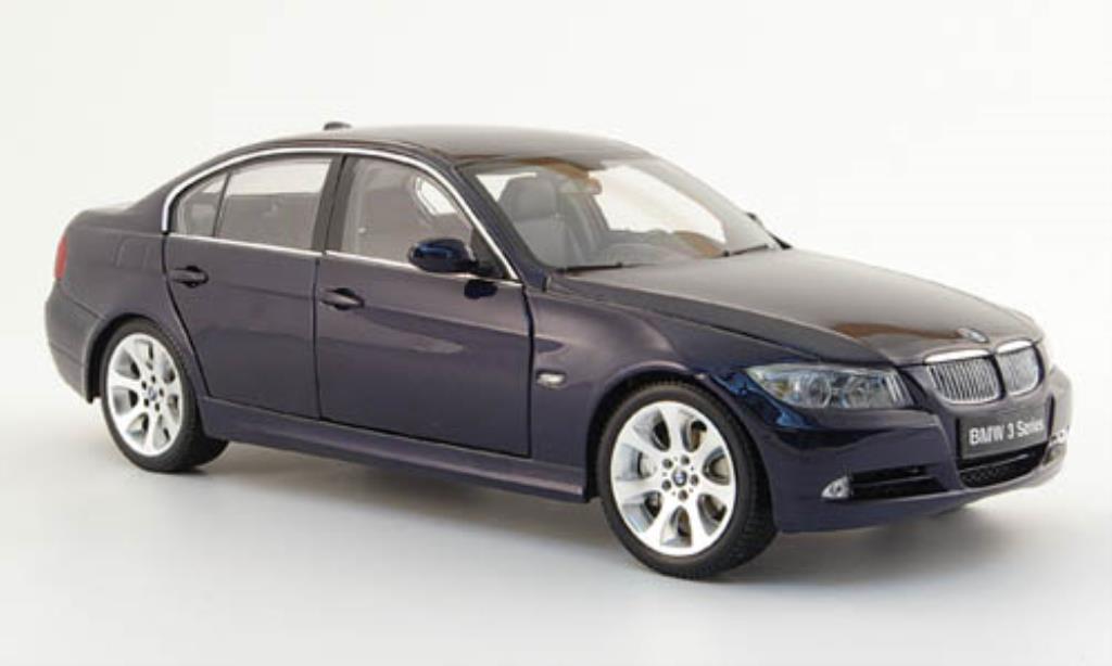 Bmw 335 E90 1/18 Kyosho E90 Serie (E 90) blue diecast model cars